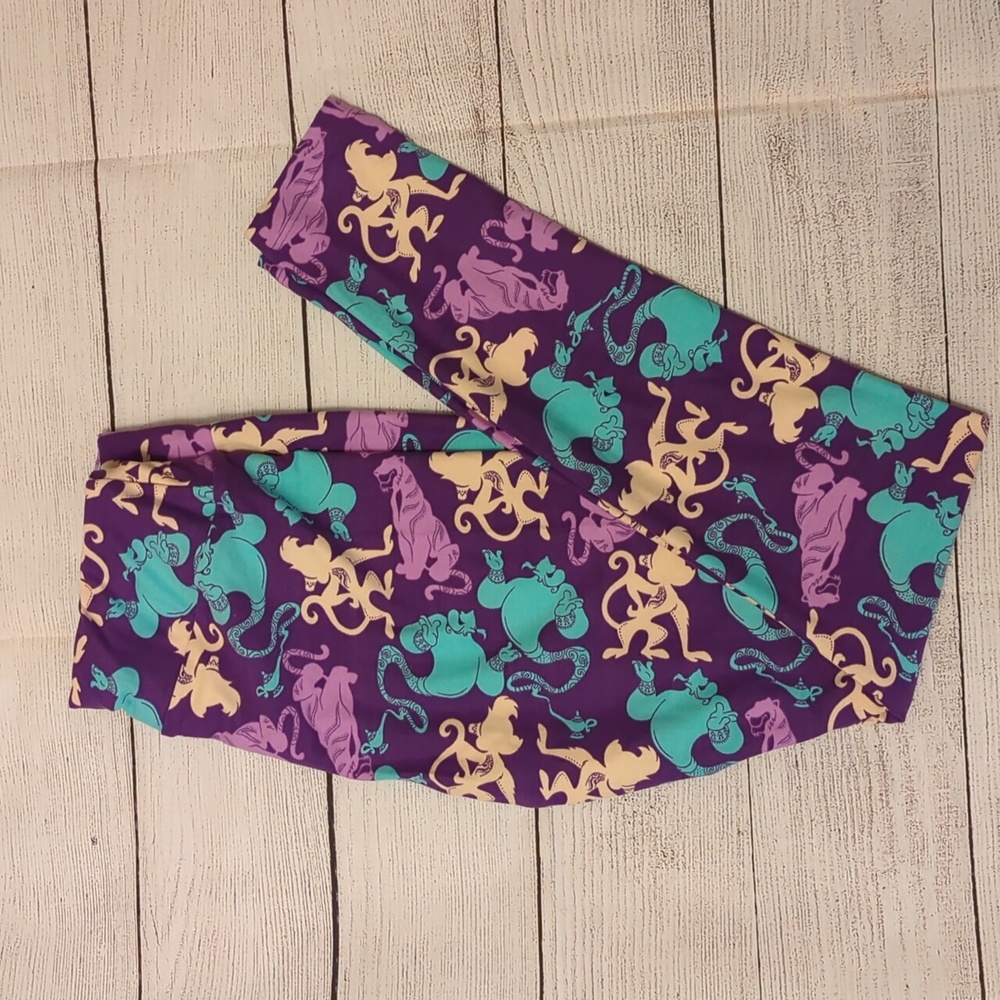 Lularoe OS NWOT Leggings multi-colored Aladdin